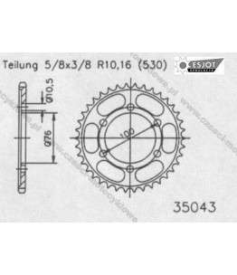 Zębatka tylna ESJOT