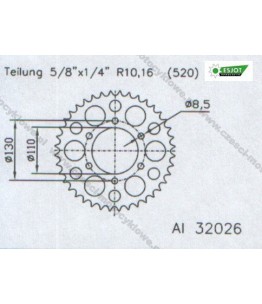 Zębatka tylna ESJOT