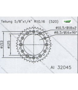 Zębatka tylna ESJOT