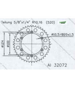 Zębatka tylna ESJOT