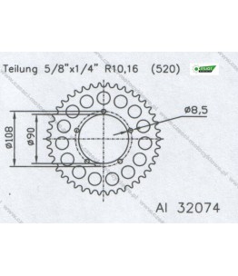 Zębatka tylna ESJOT