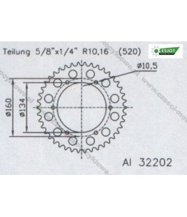 Zębatka tylna ESJOT