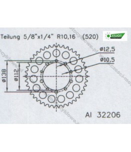 Zębatka tylna ESJOT