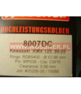 Tłok  o średnicy 53.96mm. - 8007DC