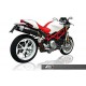 ZARD Top Gun kompletny system wydechowy Ducati Ducati Monster S4R+S4RS Testastretta, 07, titan