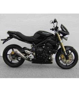 ZARD nisko zamontowany Triumf Street Triple 675, ze stali nierdzewnej, 3w1