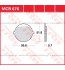 Klocki hamulcowe TRW MCB676