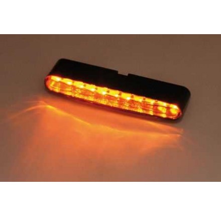 Kierunkowskaz LED STRIPE, dymione szkło, z homologacją EU, para