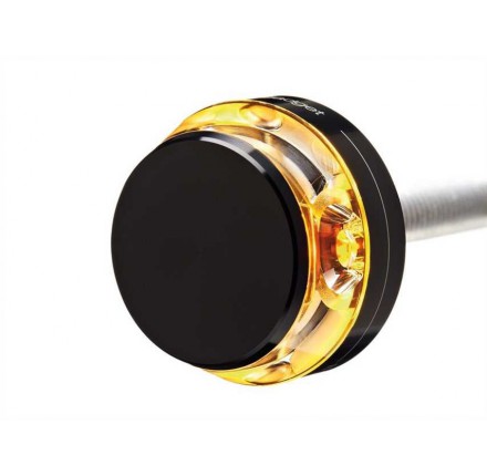 kierunkowskaz MOTOGADGET LED m-BLAZE DISC, czarny anodowany,z homologacją EU, sztuka, prawy