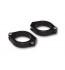 HIGHSIDER CNC Aluminiowe zaciski przedniego widelca, 42-43 mm, czarne, para