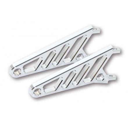 HIGHSIDER CNC aluminiowe mocowania reflektora, chrom, para