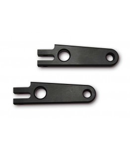 HIGHSIDER adapter BA1 do mocowania reflektora BA1, czarny anodowany, para