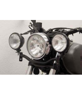Mocowania dodatkowych reflektorów, czarne, Yamaha XV 950 R 2014-
