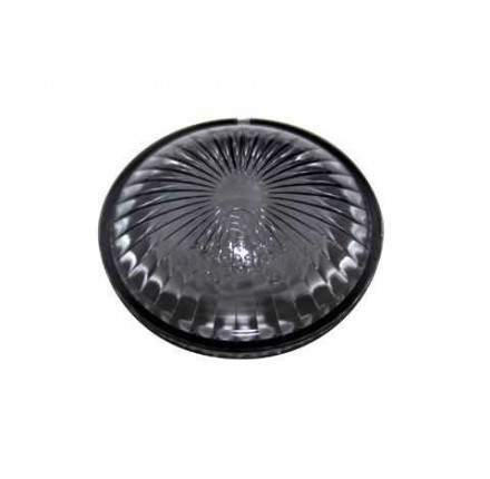 Lens for BATES STYLE taillight, smoke, E-mark