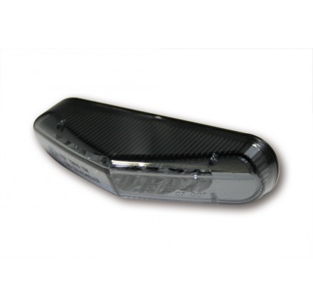 Światło tylne LED, dymione szkło