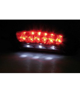 Światło tylne LED, dymione szkło