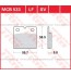 Klocki hamulcowe TRW MCB 533