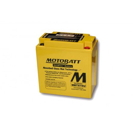MOTOBATT akumulator MBTX16U
