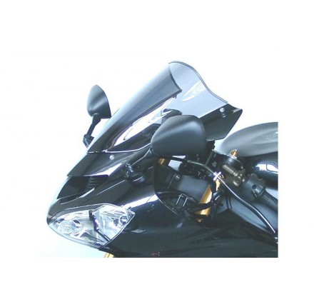 Szyba MRA Racing do Kawasaki ZX 10 R, 04-05, Z 750 S od rocznik 2005r., czarna, posiada homologację EU