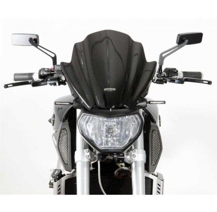 Szyba MRA Racing  "NR", Yamaha MT-09, bezbarwna, posiada homologację EU