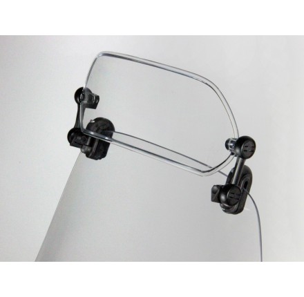 Nakładka na szybę MRA X-Creen Sport  XCSA, bezbarwna, pasuje do wielu motocykli, dodatkowo mocowania o numerze: 342-9050-10, po