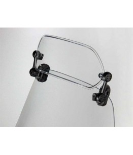 Nakładka na szybę MRA X-Creen Sport  XCSA, bezbarwna, pasuje do wielu motocykli, dodatkowo mocowania o numerze: 342-9050-10, po