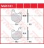 Klocki hamulcowe TRW MCB511