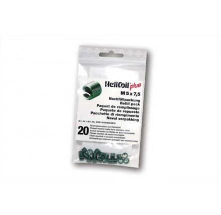 Wstaw HeliCoil wkładki gwintowe M5