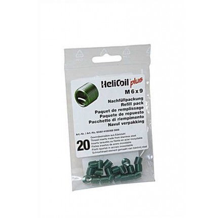 Wstaw HeliCoil wkładki gwintowe M6