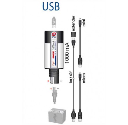 Uniwersalna ładowarka USB ze złączem SAE