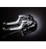 Dźwignia sprzęgła ABM Synto Evo, srebrna anodowana, czarna regulacja, do Honda CBR 1000RR, SC59