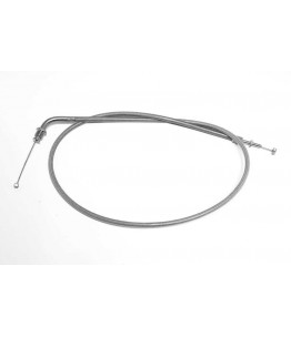 Linka przepustnicy w stalowym oplocie, do Honda VT 600 C, przedłużona o 15 cm