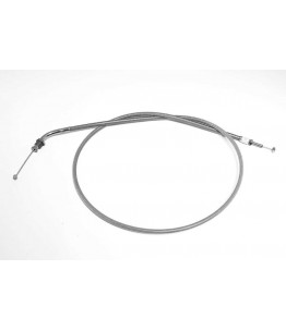 Linka przepustnicy w stalowym oplocie zamykająca, do Honda VT750 C, 04-07, przedłużona o 15 cm