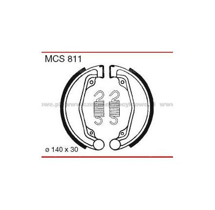 Szczęki hamulcowe TRW MCS 811