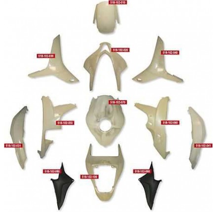 Zestaw owiewek PLUS do HONDA CBR 600 RR