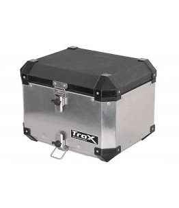 TraX 38 Alu-Box Topcase, srebrny