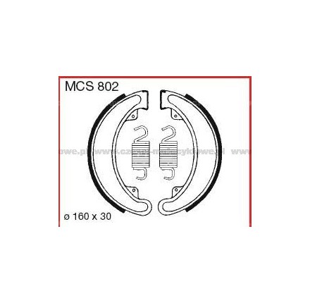Szczęki hamulcowe TRW MCS 802