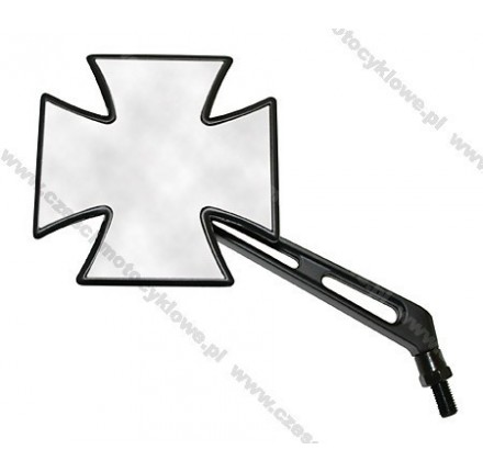 Lusterko Chopper GOTHIC czarne lewe