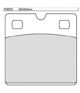 Klocki hamulcowe Ferodo FDB...