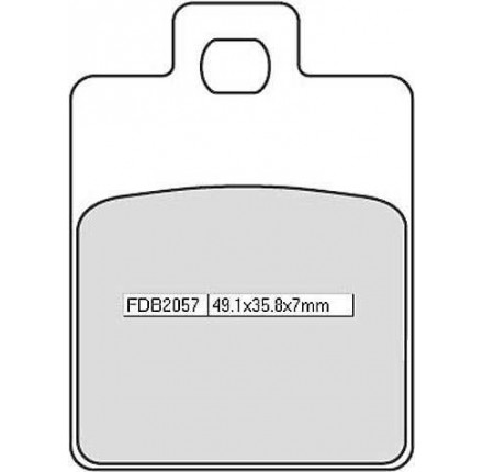 Klocki hamulcowe Ferodo FDB 2057 AG