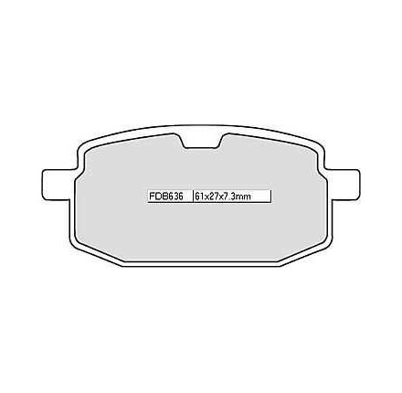 Klocki hamulcowe Ferodo FDB 636 AG