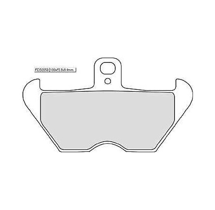 Klocki hamulcowe sintermetalowe Ferodo FDB 2050 ST