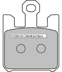 Klocki hamulcowe sintermetalowe Ferodo FDB 2164 ST 4 sztuki w zestawie
