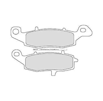 Klocki hamulcowe sintermetalowe Ferodo Racing FDB 2048 XRAC