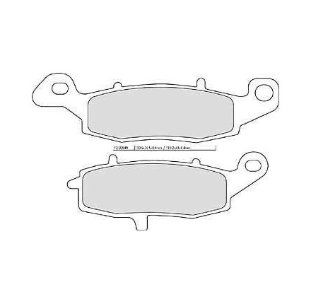 Klocki hamulcowe sintermetalowe Ferodo Racing FDB 2049 XRAC