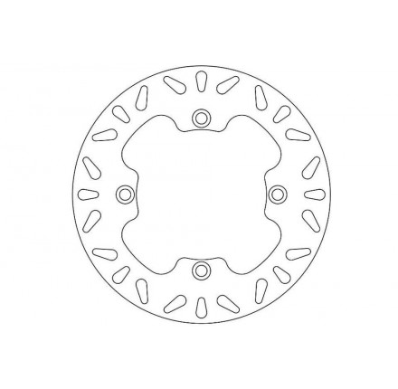 Tarcza hamulcowa Ferodo FMD0027R