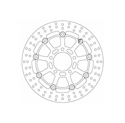 Tarcza hamulcowa Ferodo FMD0241RX