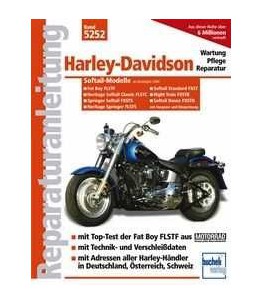 BD. 5252 Podręcznik serwisowy HARLEY DAVIDSON Softail modele z gaźnikiem i wtrysku paliwa, 00-(FLSTF, FLSTC, FLSTS, FXST, FXSTB