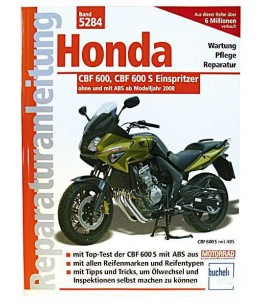 Nr 5284 Podręcznik serwisowy HONDA CBF 600/S, 08-