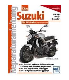 Nr 5289 Podręcznik serwisowy Suzuki SFV 650 Gladius, 09-